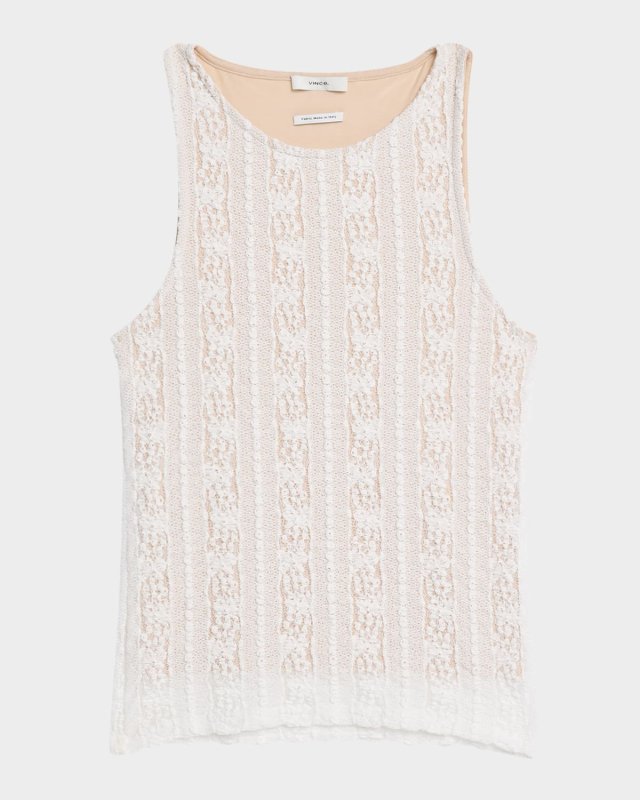 High-Neck Textured She